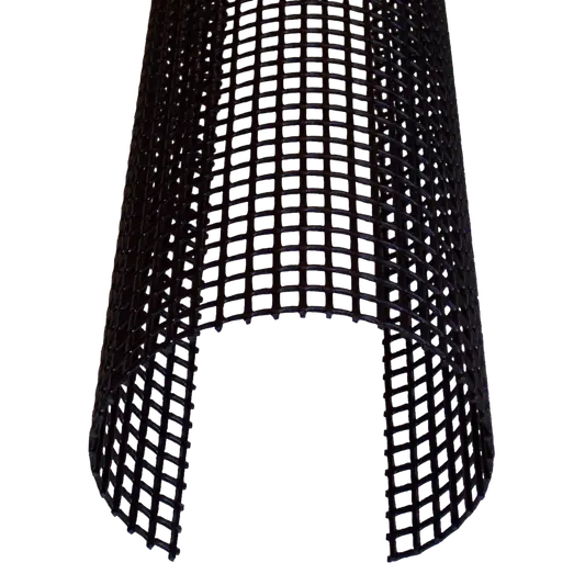 EXPO-NET tagrendenet, type 70M, 2 m x 23 cm - sort