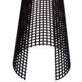 EXPO-NET tagrendenet, type 70M, 2 m x 23 cm - sort