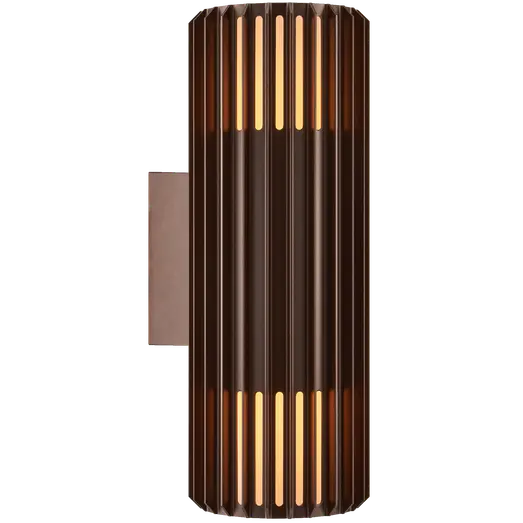 Nordlux Aludra dobbelt udendørs  Seaside metallisk brun 