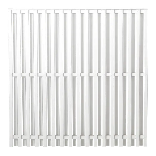 Plus Nagano hegn 180 cm hvid
