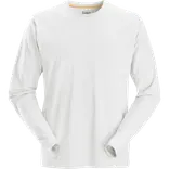 Snickers AllroundWork t-shirt med lange ærmer hvid