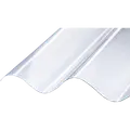 Rodena PVC B5 klar ovenlysplade, 1000 x 1220 mm