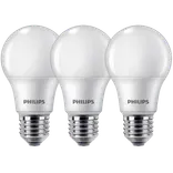 Philips E27 LED pære 40W 3-pak