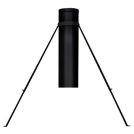 Varde tagstyr med 2 ben sort, 0-50°