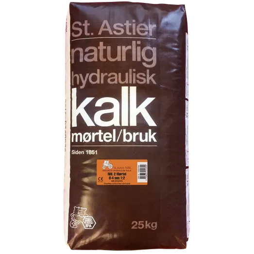 Nordisk NHL 2 mørtel 0-4 mm 25 kg