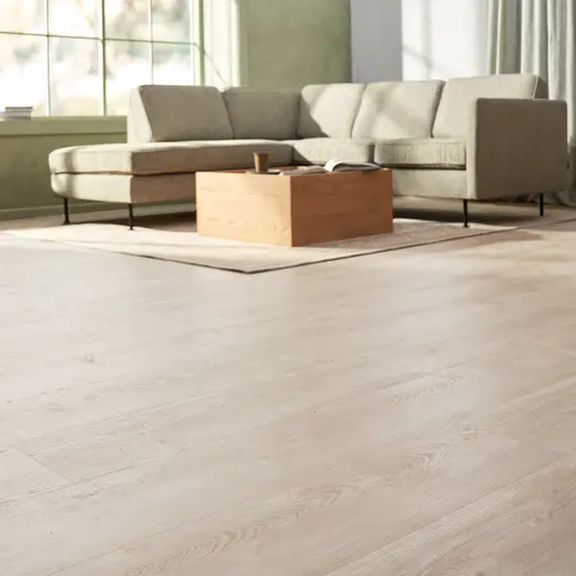 Wallmann Impressive kork/vinylgulv grå vasket eg