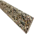 Terrazzo sokkelliste stockholm slebet overflade med fas 40x1,5x7,5 cm