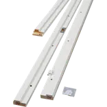 Swedoor +Karm hvid fyr 786 x 2089 mm u/bundstykke
