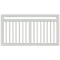 Plus Linea hegn 150x80 cm hvid