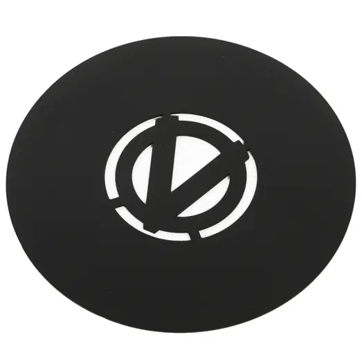 Varde top cover sort, Ø165 mm