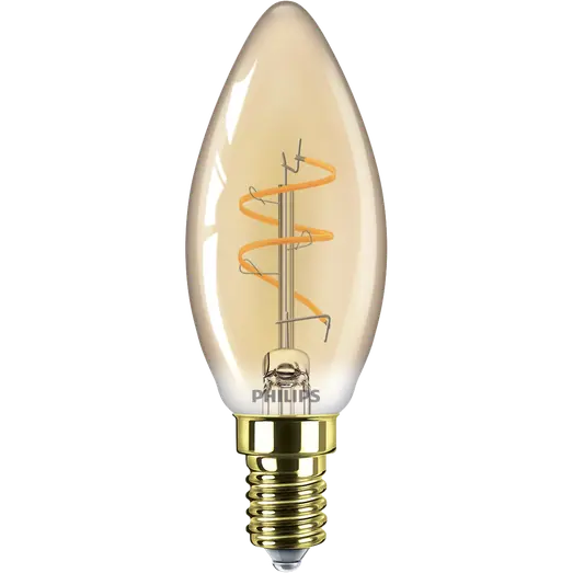 Philips LED 835 kertepære 15W 1800K E14