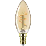 Philips LED 835 kertepære 15W 1800K E14