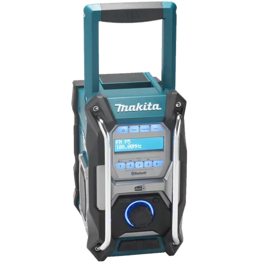 Makita MR004GZ 12-40V LXT/CXT/XGT DAB+ radio med bluetooth solo