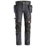 Snickers Flexiwork arbejdsbukser+ med hylsterlommer denim/sort