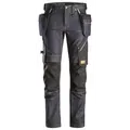 Snickers Flexiwork arbejdsbukser+ med hylsterlommer denim/sort