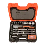 Bahco topnøglesæt 1/4" og 1/2" 4-32 mm 95 dele