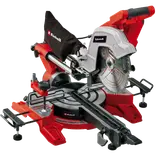 Einhell TE-SM 10 L DUAL kap-/geringssav m/udtræk, Ø254 mm - 2100W