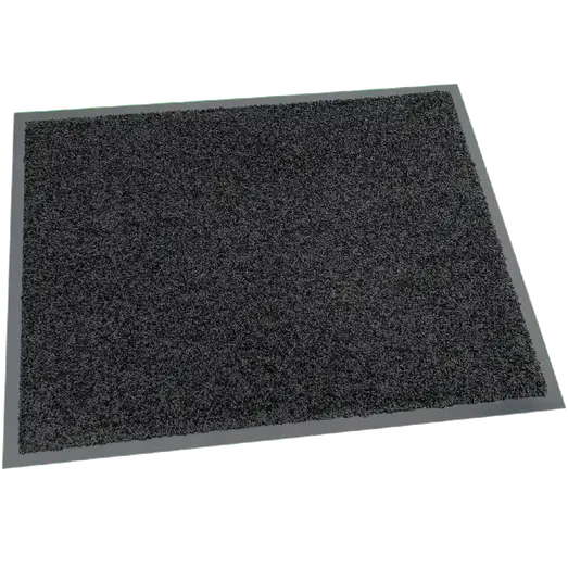 Dørmåtte 059214 Sort  60cmx7mmx80cm