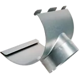 Plastmo tudstykke 75 mm stål plus