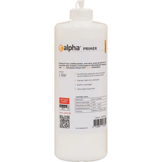 Alpha primer damptæt 1000 ml