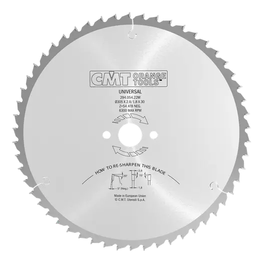 CMT savklinge 305x2,8x30 mm. Z54W neg.