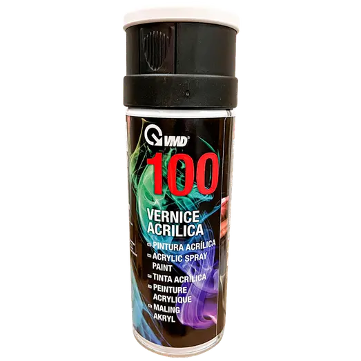 VMD 100 spraymaling hvid mat 400 ml