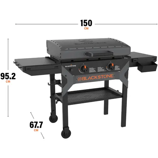 Blackstone 28" jernsmedet Griddle med låg