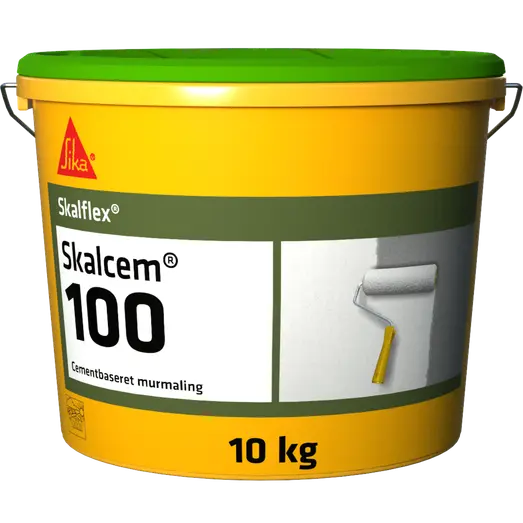 Skalcem 100 cementbaseret murmaling rødokker