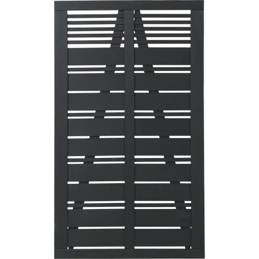 Plus Silence enkeltlåge 100 cm sort