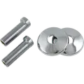 Forskudt monteringssæt inkl. roset 1/2"x3/4" 75 mm