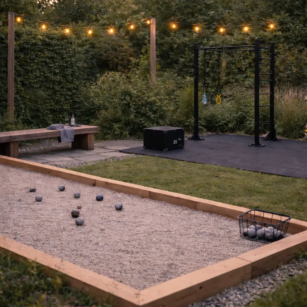 aktivitetsområde i haven