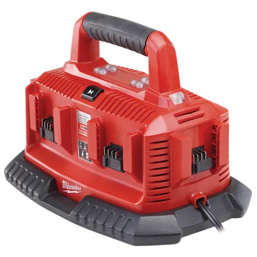 Milwaukee M1418 C6 multioplader til 6 batterier