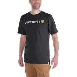 Carhartt core logo t-shirt sort