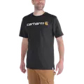 Carhartt core logo t-shirt sort