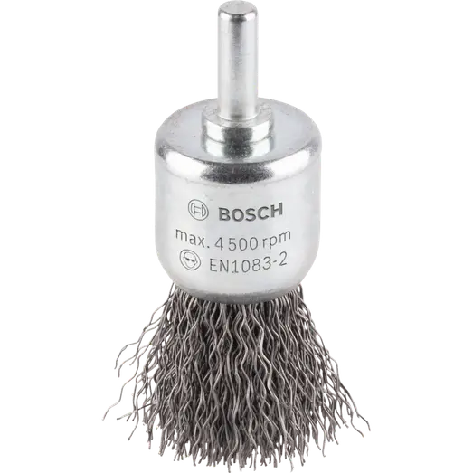 Bosch PRO Metal clean pensel-kopstålbørste, lige skaft, 25x0,3 mm