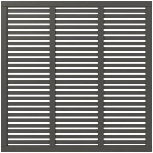 Plus Harmoni Hegn  180x180 cm umbragrå