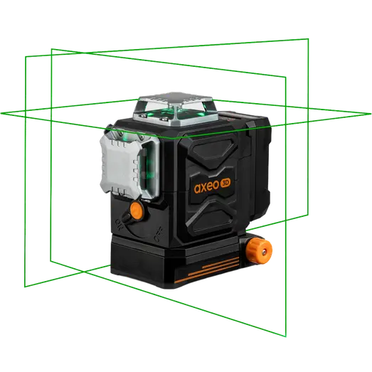 Geo Fennel AXEO3D grøn laser 3 linjer