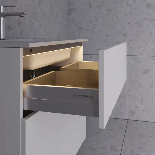 Scanbad lysliste t/skuffe 100cm