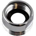 Overgang 1/2"x3/4" krom