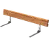 PLUS Ryglæn til Basic Junior bord/bænkesæt 118 cm ThermoWood®