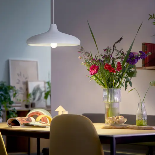 Philips filament pære E27 60W hvid mat