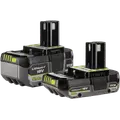 Ryobi RB18252 18V ONE+ batterisæt 2,0 + 5,0 Ah batteri