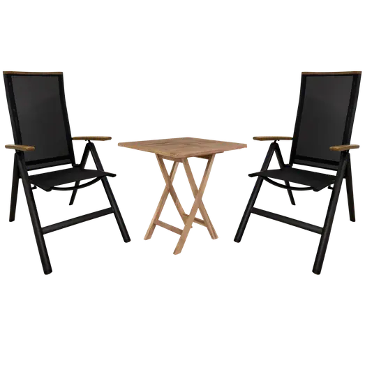 Alba cafésæt med 2 Morsø stole