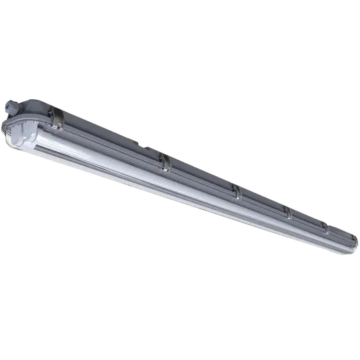 Nordlux Works LED lysrørsarmatur IP65 2x24W G13 grå