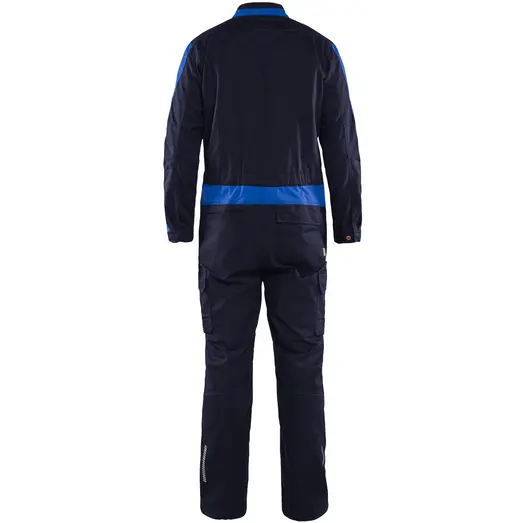 Blåklæder 6144 industri kededragt stretch marineblå/koboltblå