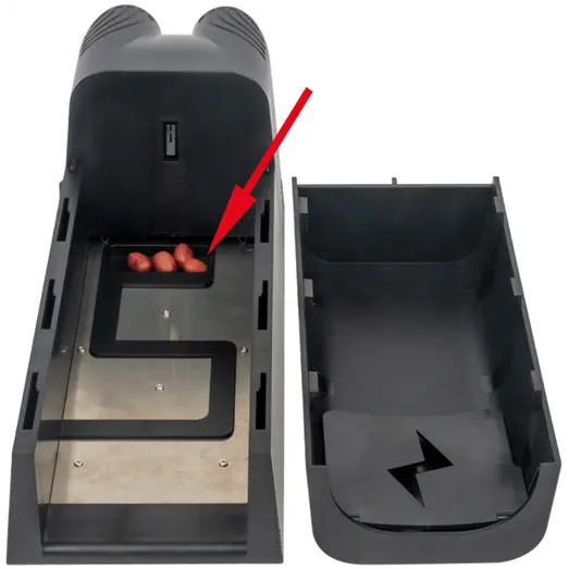 Rottefælde elektrisk inkl. adapter