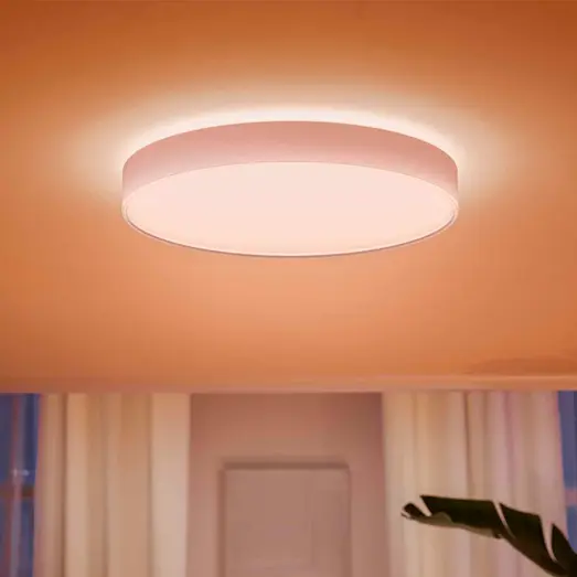 Philips Hue Enrave XL plafond Ø55,1 cm 48W hvid