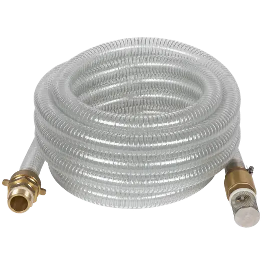 Einhell sugeslange, messing til havepumper og husvandværk 7 m