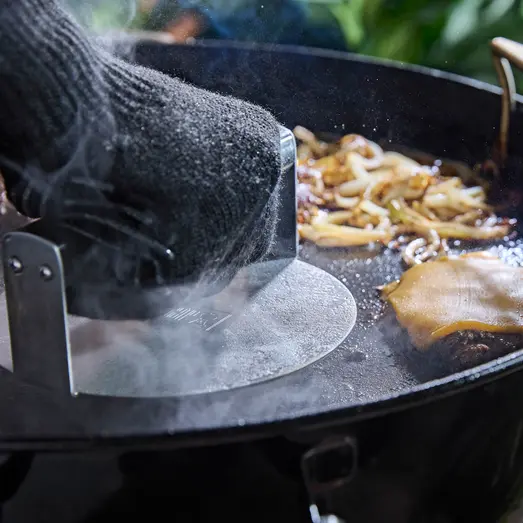 Weber smashed burger-presse til stegeplade