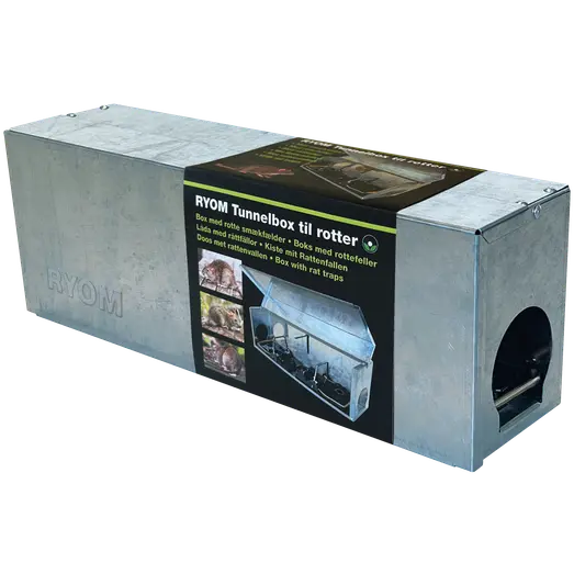 Tunnelboks rotte m/2 smækfælder